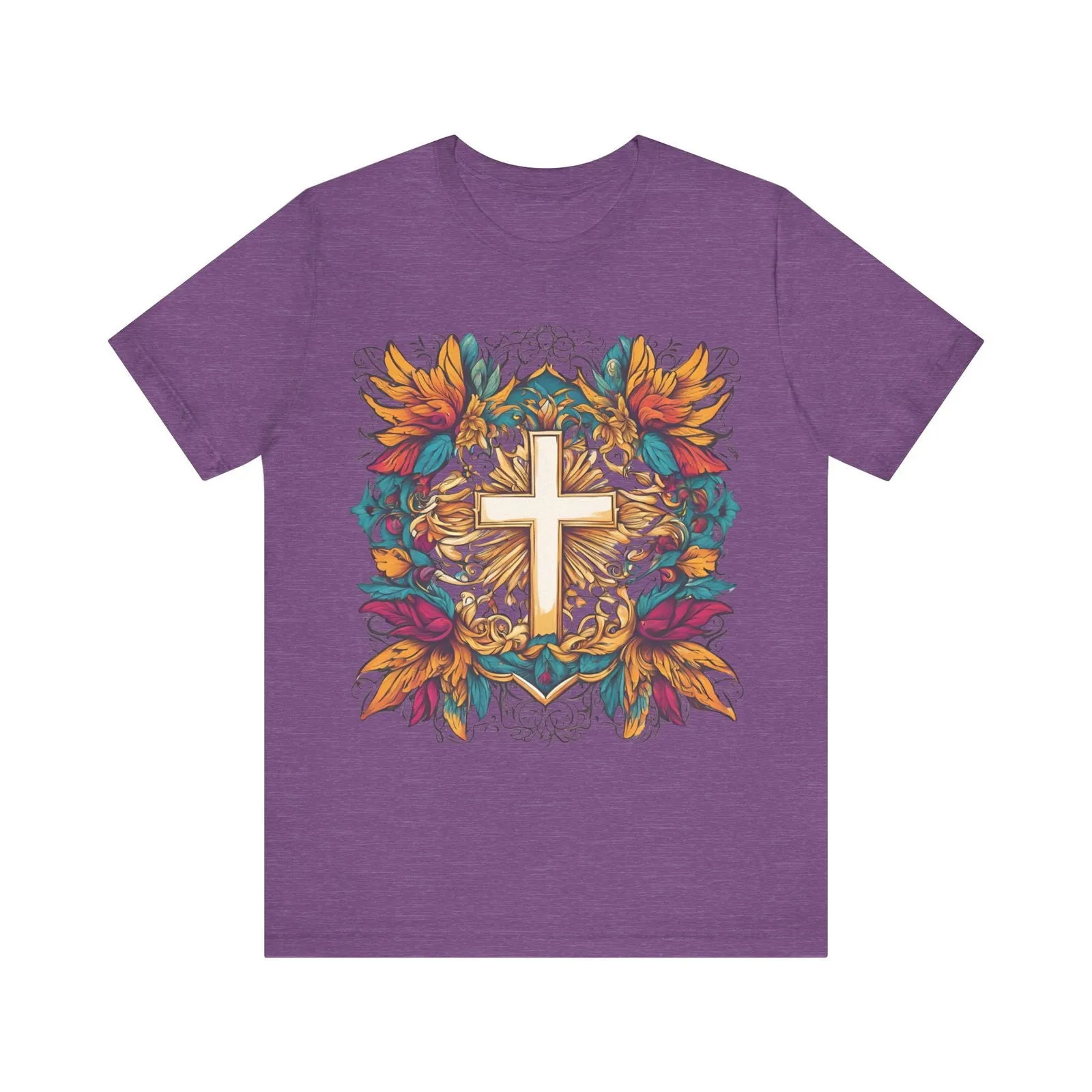 Christian Radiant Cross T Shirt