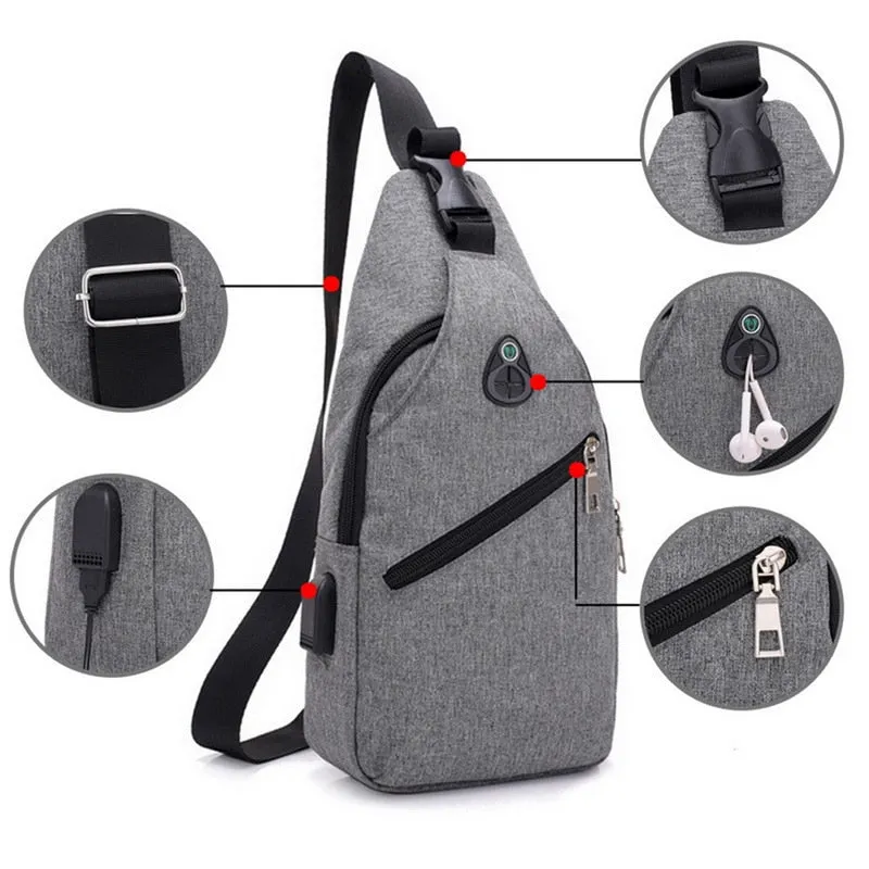 Crossbody Messenger Bag