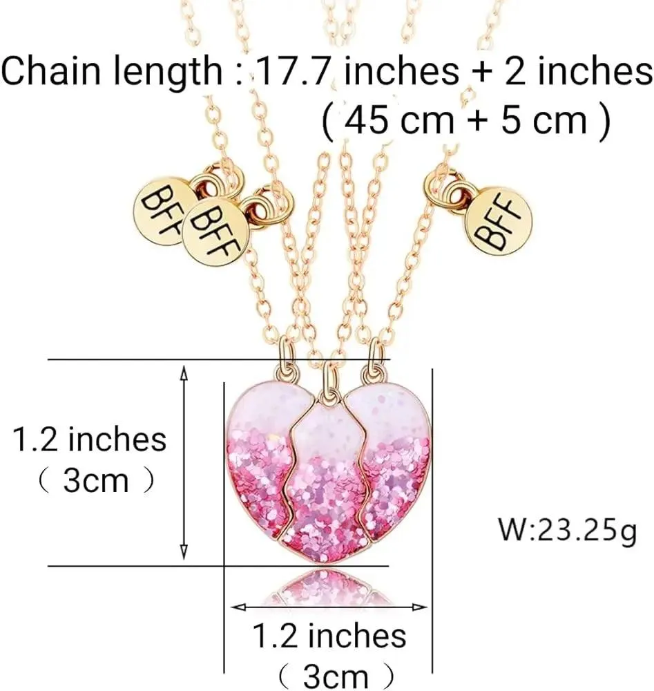 EXQUISITE BFF NECKLACE SET
