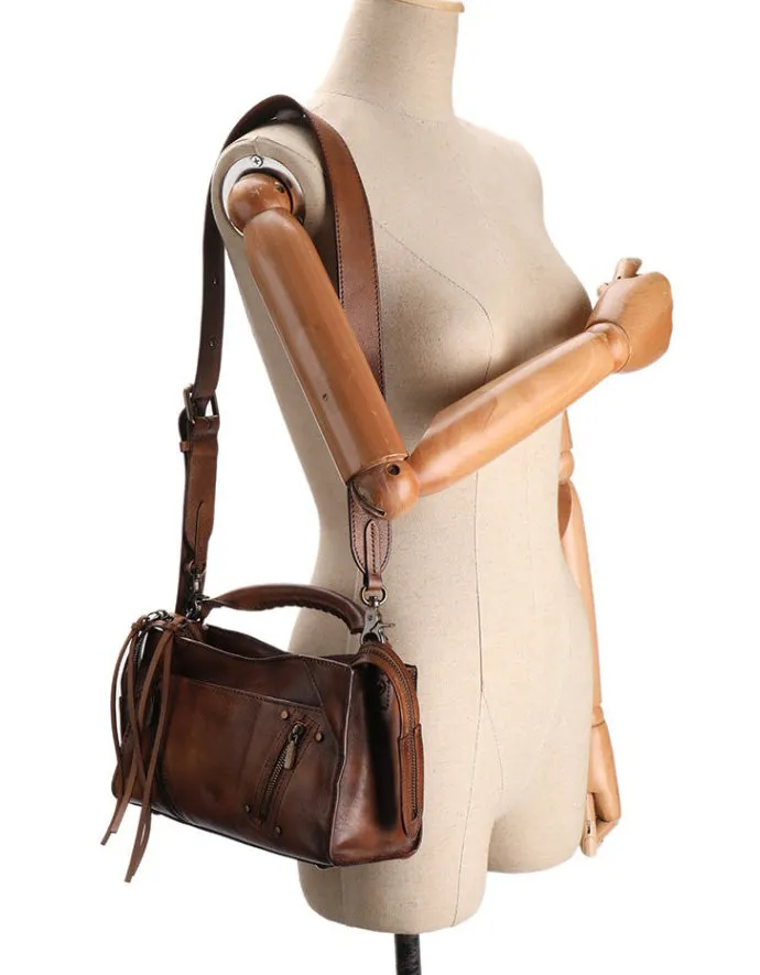 Mini Women Leather Shoulder Bag Black Leather Designer Handbags