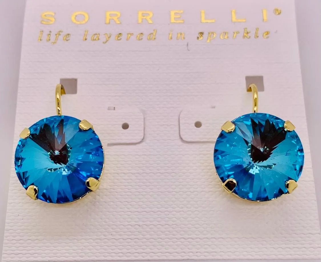 Radiant Round Dangle Earring