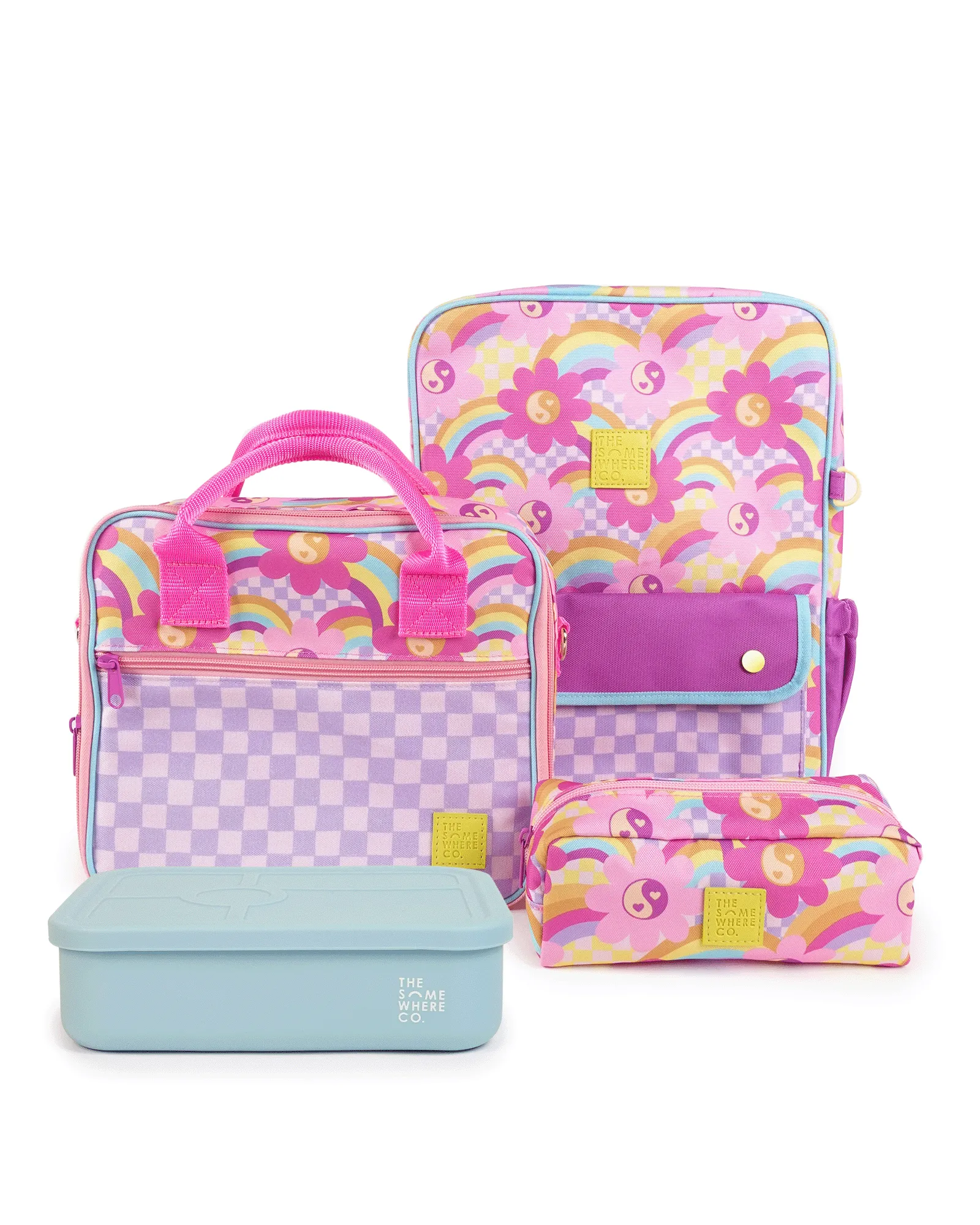 Rainbow Rave Powder Blue Kids Bundle